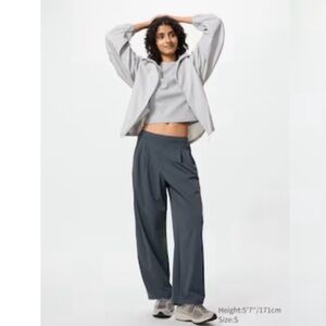 UniQlo Wide-Leg Pants
XL  waist is very stretchy
Inseam = 32”